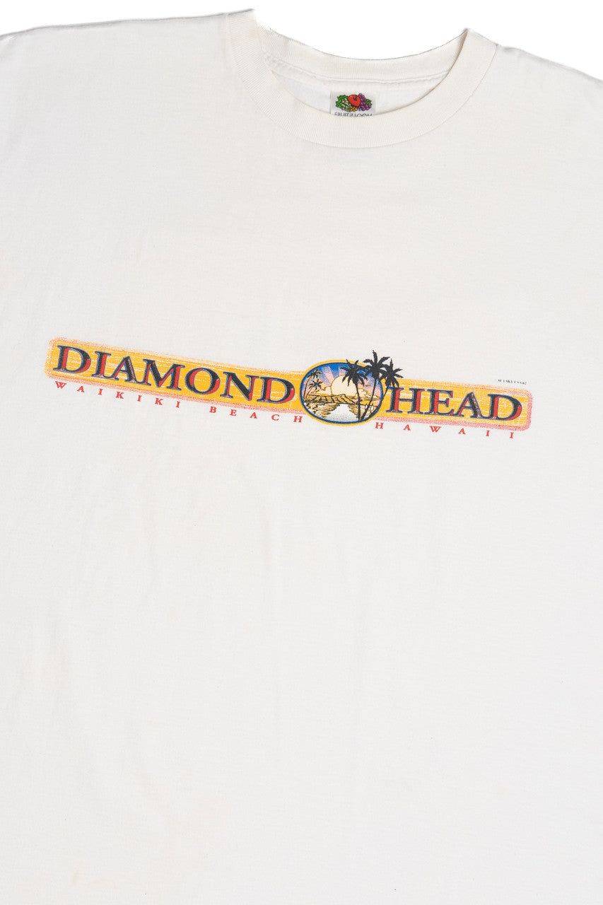 Vintage "Diamond Head" Waikiki Beach Hawaii T-Shirt