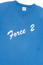 Vintage "Force 2" Sporty Raglan Cal Cru T-Shirt