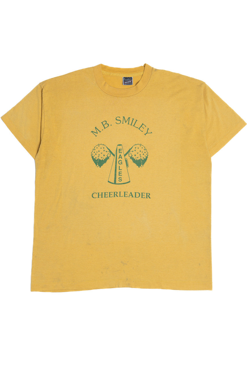 Vintage "M.B. Smiley Eagles Cheerleader" T-Shirt