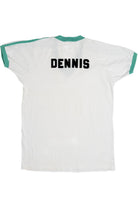 Vintage "Dennis" Raglan Sporty V-Neck T-Shirt