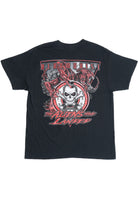 Bloomquist "The Aliens Have Landed" Alien Front/Back Print Racing T-Shirt