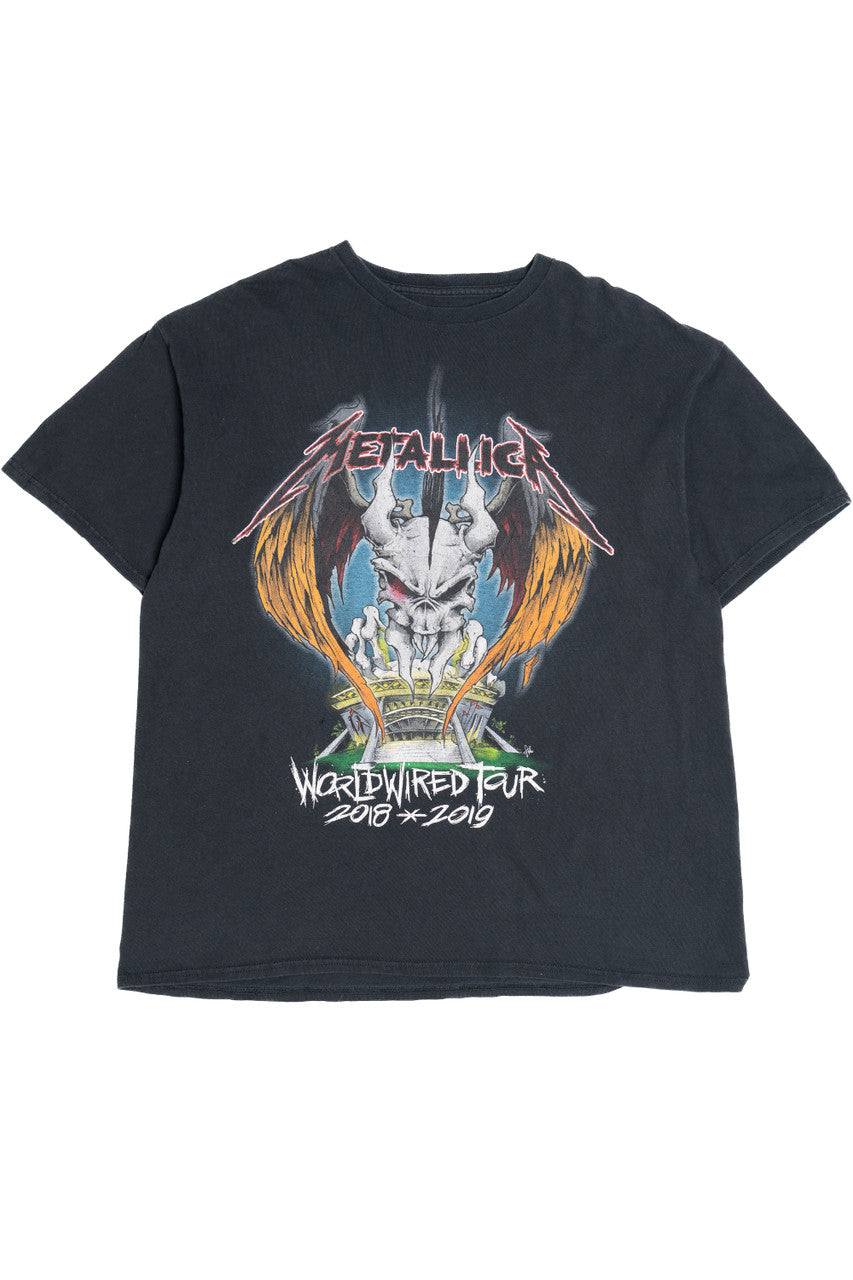 Vintage Metallica 2018-2019 "WorldWired Tour" T-Shirt