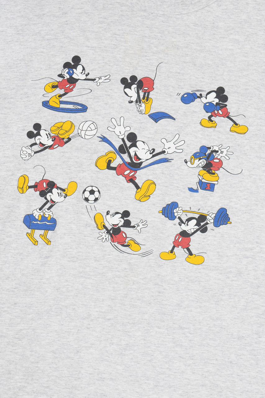 Vintage Mickey Mouse Sports Star Disney Store T-Shirt