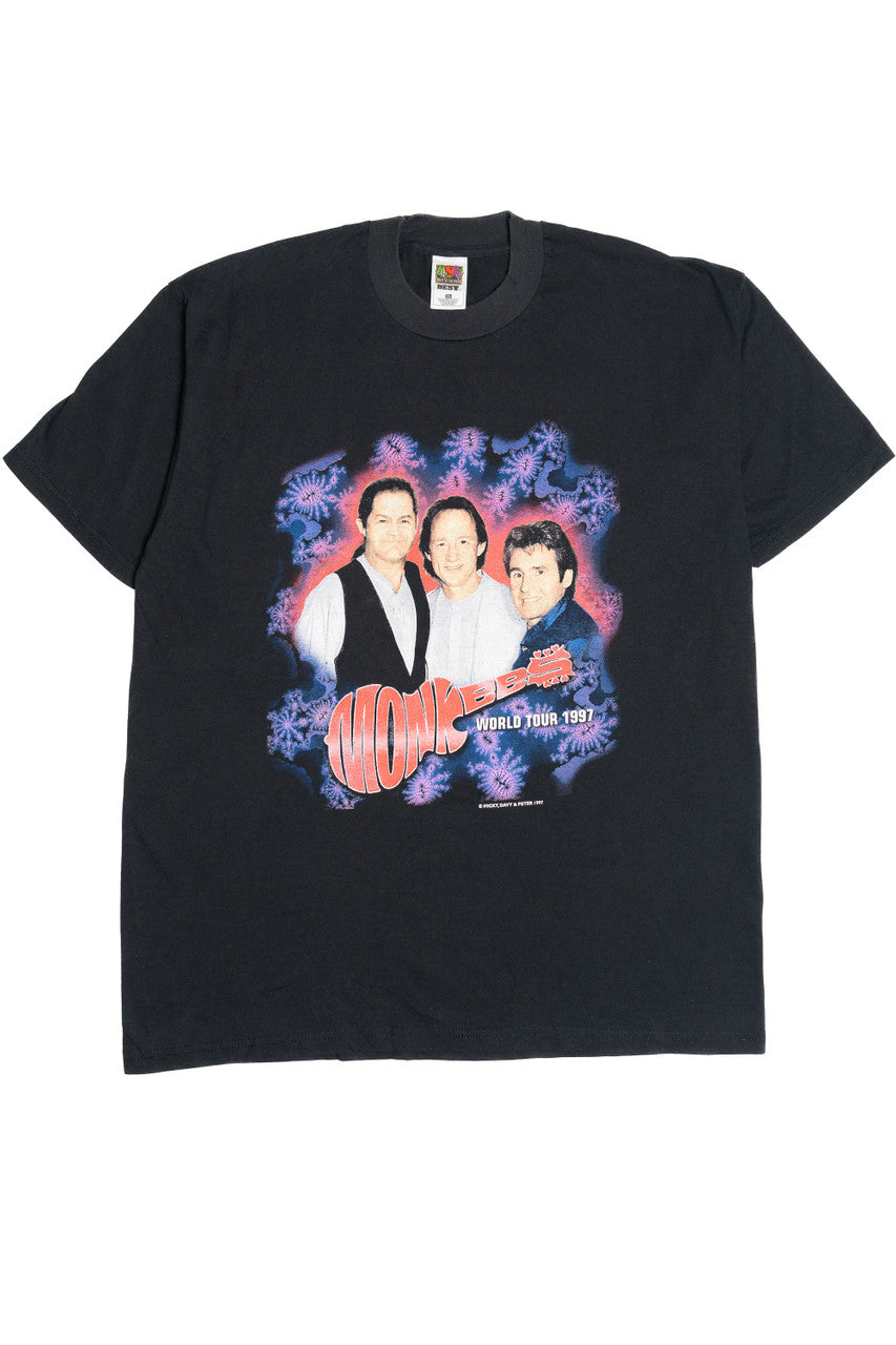 Vintage The Monkees World Tour 1997 T-Shirt
