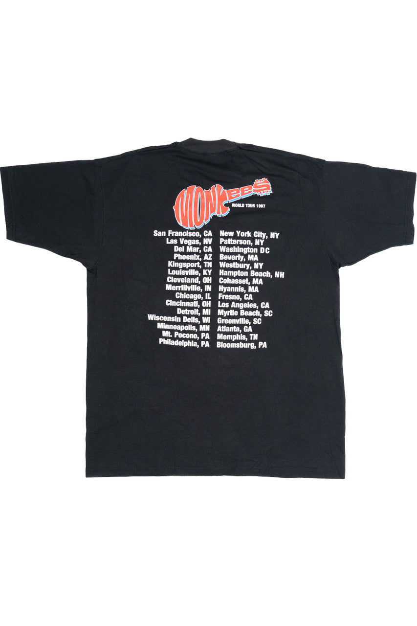 Vintage The Monkees World Tour 1997 T-Shirt