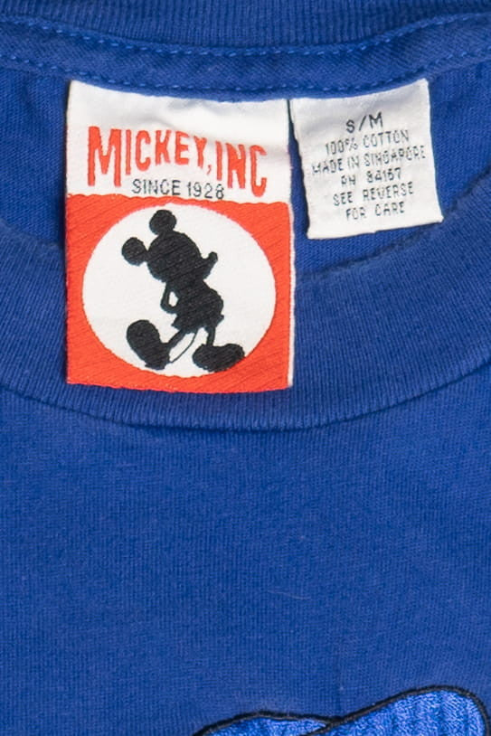 Vintage "Donald" Duck Embroidered Applique Mickey Inc. T-Shirt
