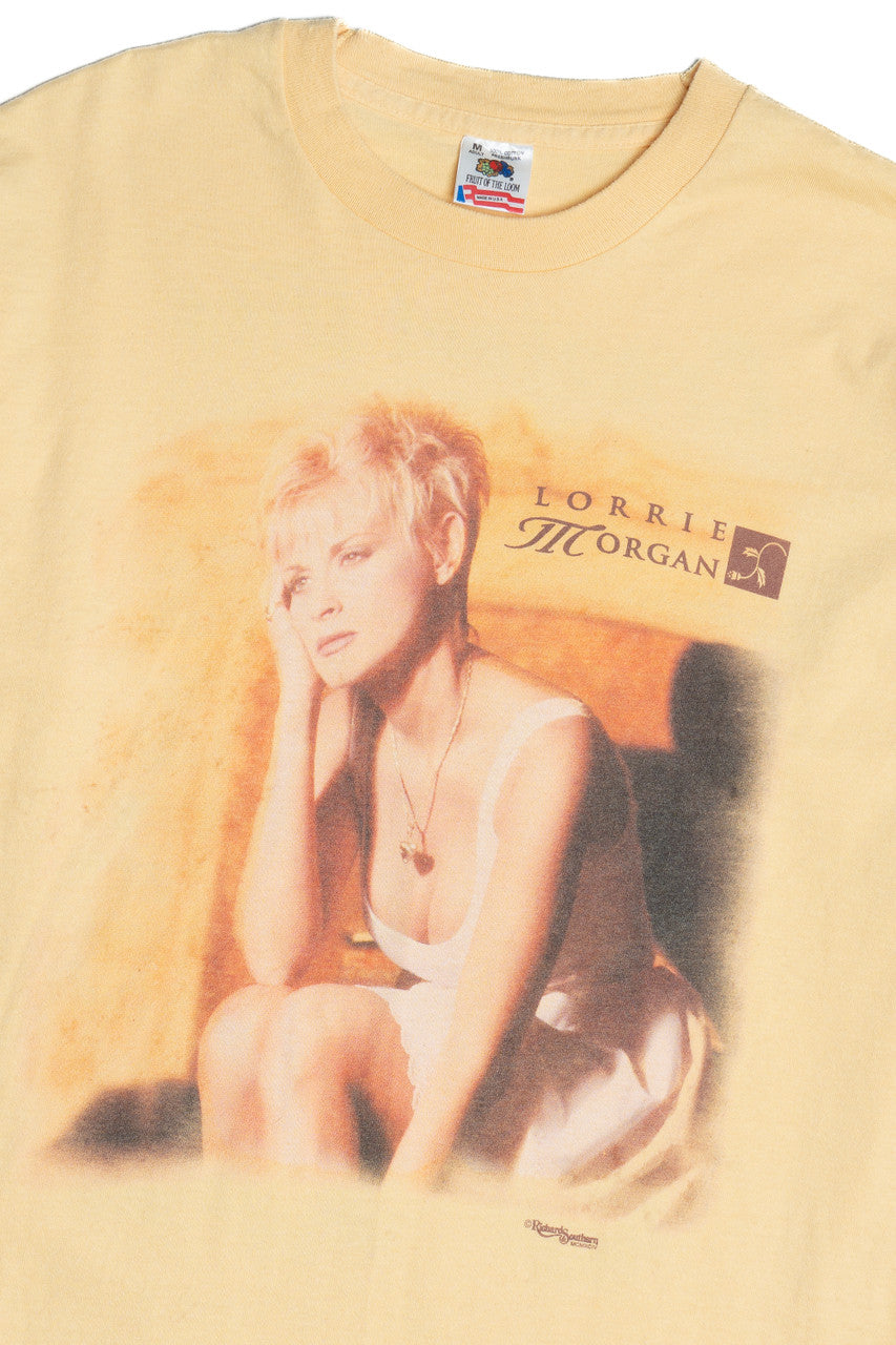Vintage Lorrie Morgan "Greatest Hits Tour" Country Music T-Shirt