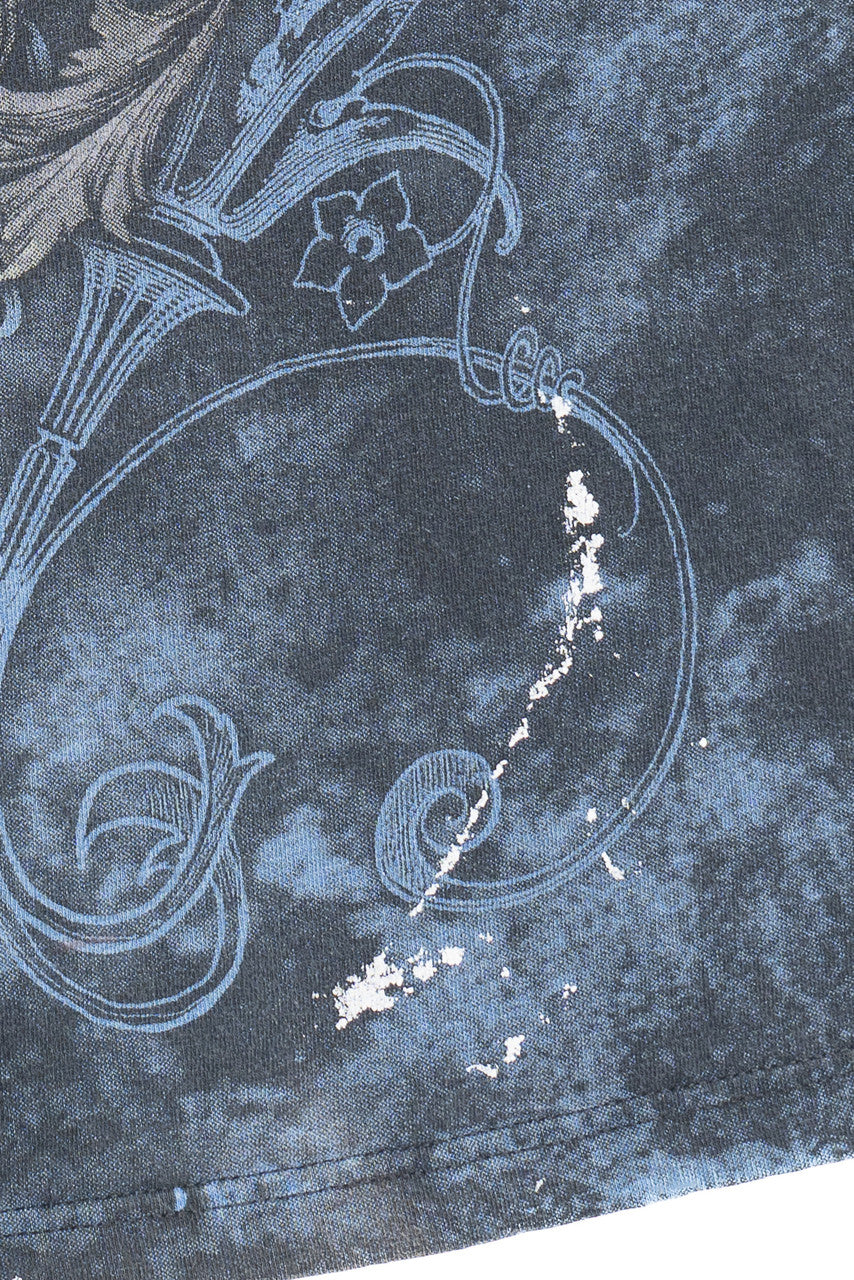 "Miami Ink" Tattoo Shop Skull Print T-Shirt