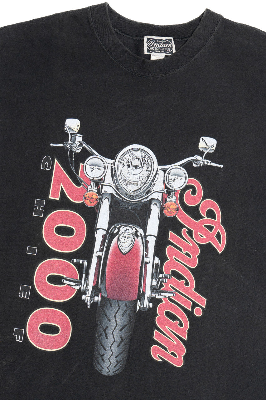 Vintage 2000 Chief Indian Motorcycles Cut Off Sleeves T-Shirt