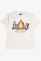 Vintage "Fat Cats" Looney Tunes Warner Bros. T-Shirt 11465