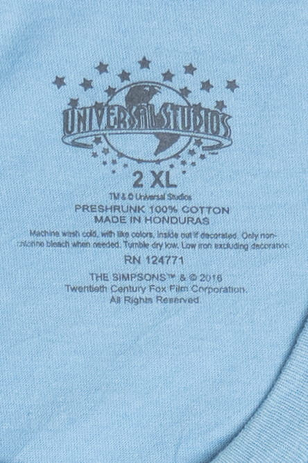"Sugar Daddy" The Simpsons Universal Studios T-Shirt