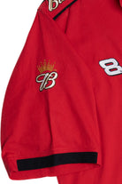 NASCAR Budweiser Dale Earnhardt Jr. Embroidered Quarter Zip Racing T-Shirt