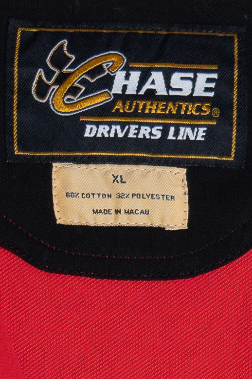 NASCAR Budweiser Dale Earnhardt Jr. Embroidered Quarter Zip Racing T-Shirt