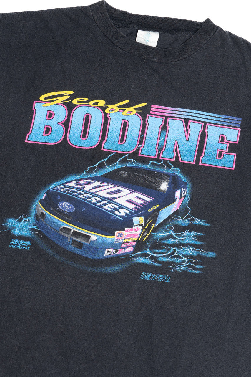 Vintage Geoff Bodine NASCAR Racing T-Shirt