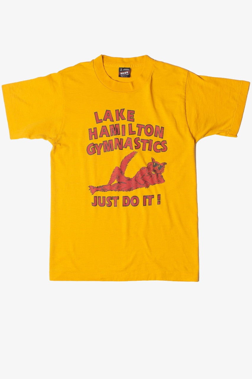 Vintage Lake Hamilton Gymnastics "Just Do It" T-Shirt (1980s)