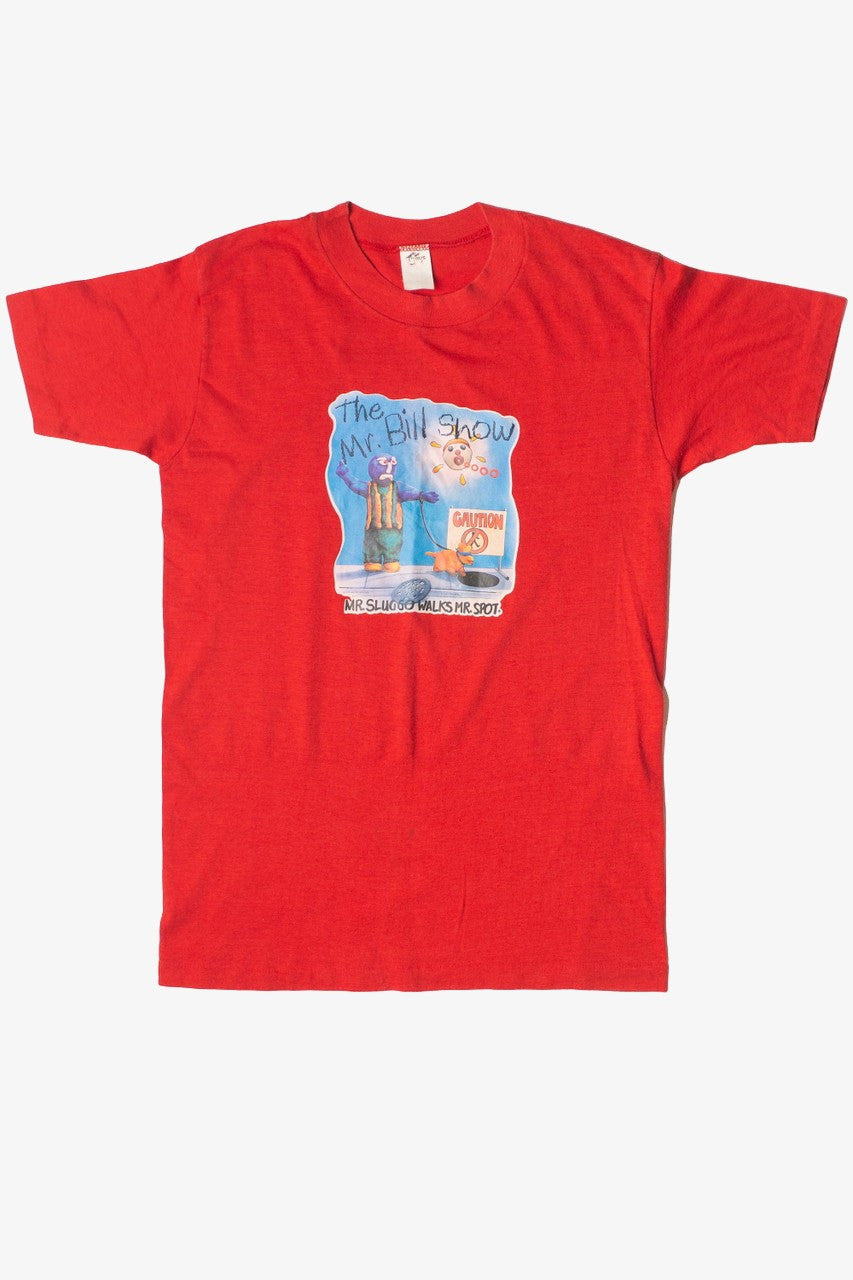 Vintage Mr. Bill Show SNL T-Shirt (1980s)
