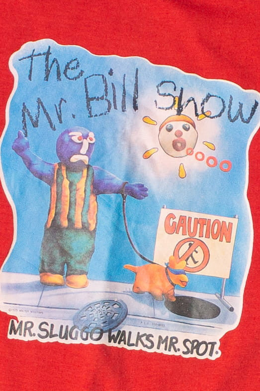 Vintage Mr. Bill Show SNL T-Shirt (1980s)