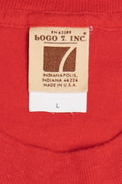 Vintage Kansas City Chiefs Helmet Logo 7 T-Shirt (1980s)