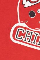 Vintage Kansas City Chiefs Helmet Logo 7 T-Shirt (1980s)