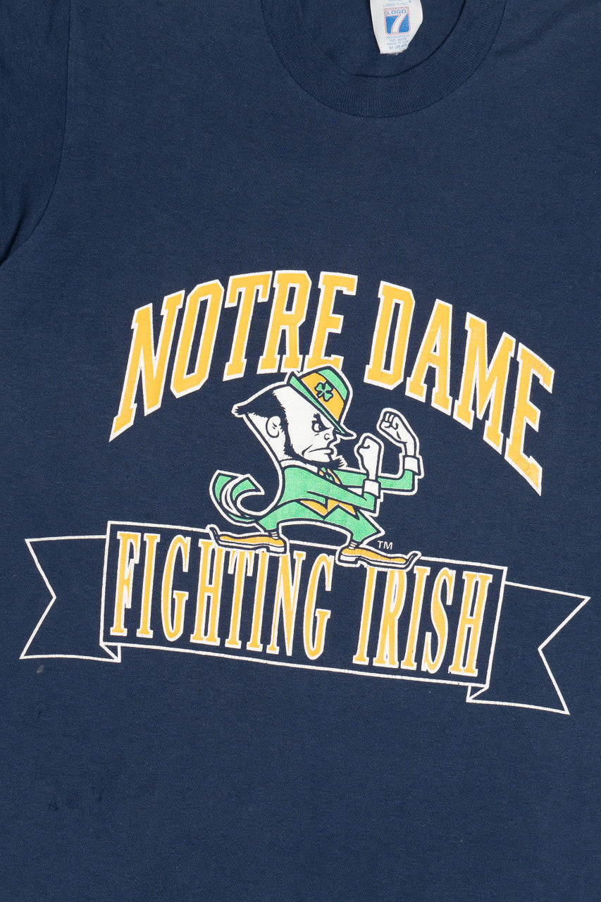 Vintage Notre Dame Fighting Irish Logo 7 T-Shirt (1980s)