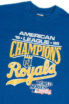 Vintage 1985 Kansas City Royals World Series Champions T-Shirt