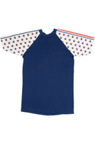 Vintage "78" Americana Stars And Stripes Velva Sheen T-Shirt (1970s)