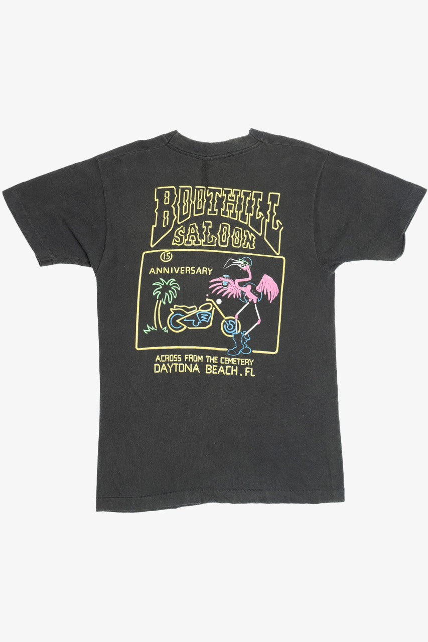Vintage "Boothill Saloon" Daytona Beach, FL Pocket T-Shirt (1980s)