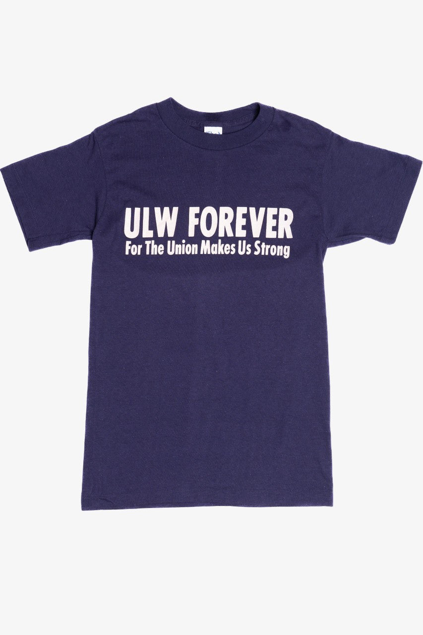 Vintage "ULW Forever" "For The Union Makes Us Strong" T-Shirt (1980s)