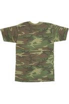 Vintage Camouflage V-Neck Pocket T-Shirt (1980s)