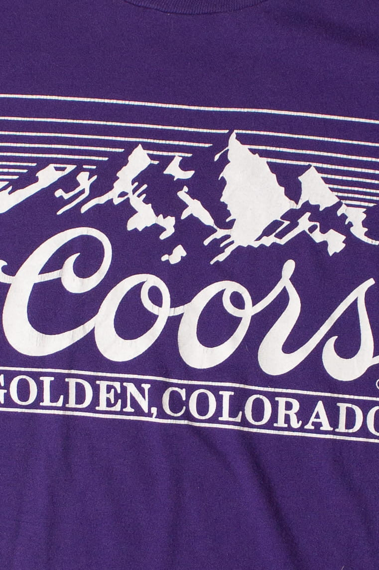 Vintage Coors Golden Colorado T-Shirt (1980s)