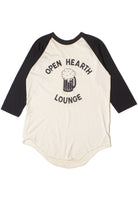 Vintage Open Hearth Lounge Baseball T-Shirt (1980s)