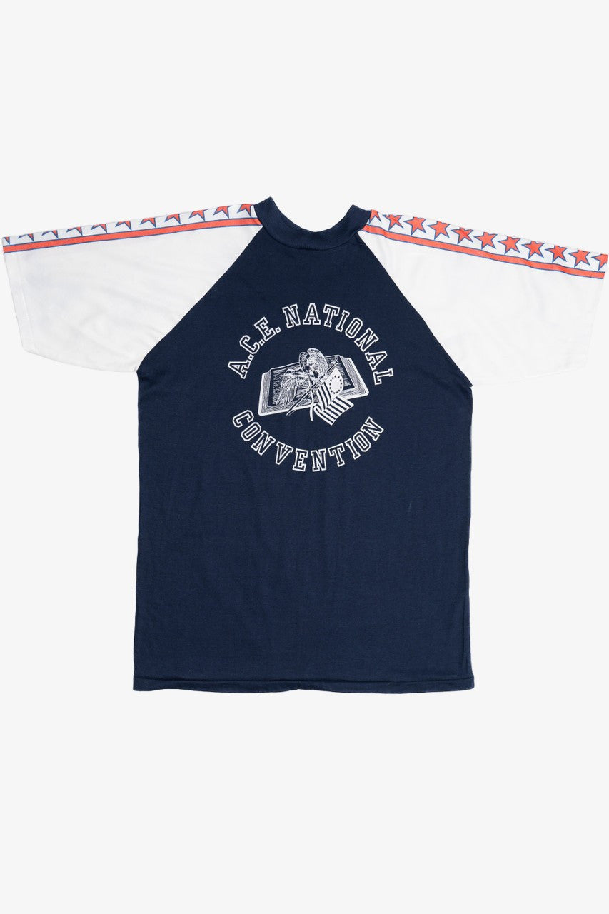 Vintage "A.C.E. National Convention" Americana Raglan T-Shirt