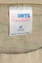 Vintage All Over Camo Print MJ Soffe Company T-Shirt (1980s)