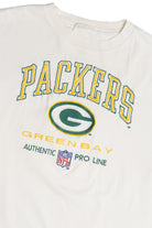 Vintage Packers Green Bay NFL Authentic Pro Line Embroidered T-Shirt