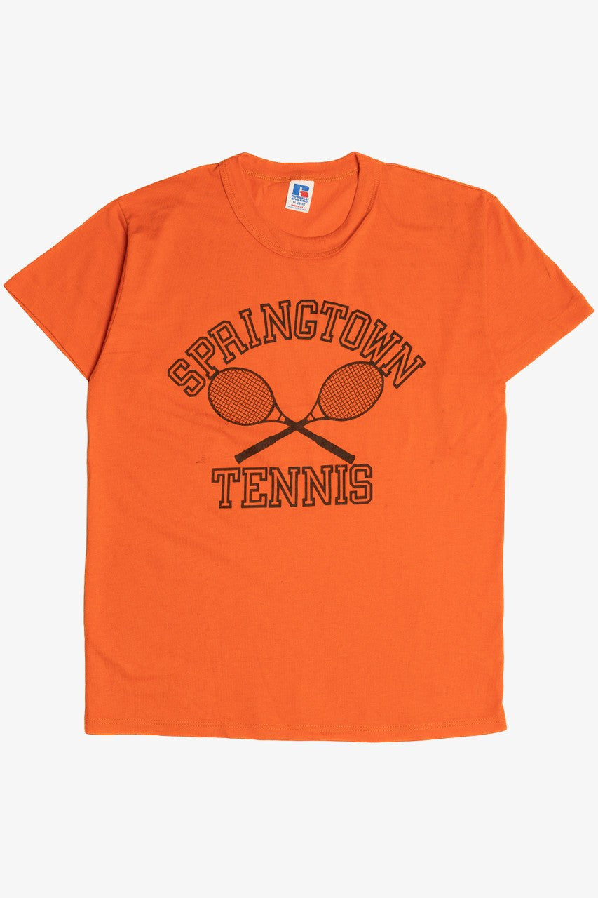 Vintage "Springtown Tennis" Russell Athletic T-Shirt (1980s)