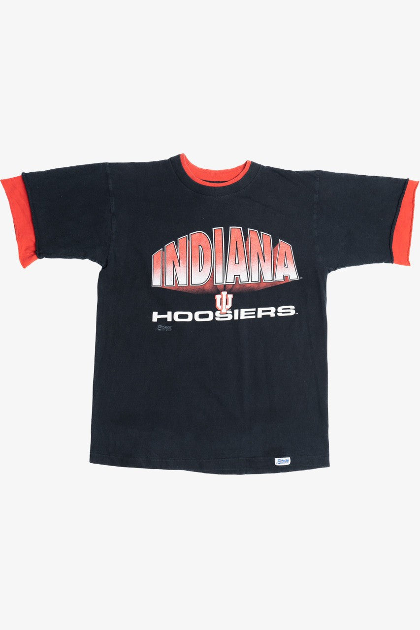 Vintage Indiana Hoosiers Double Sleeve T-Shirt