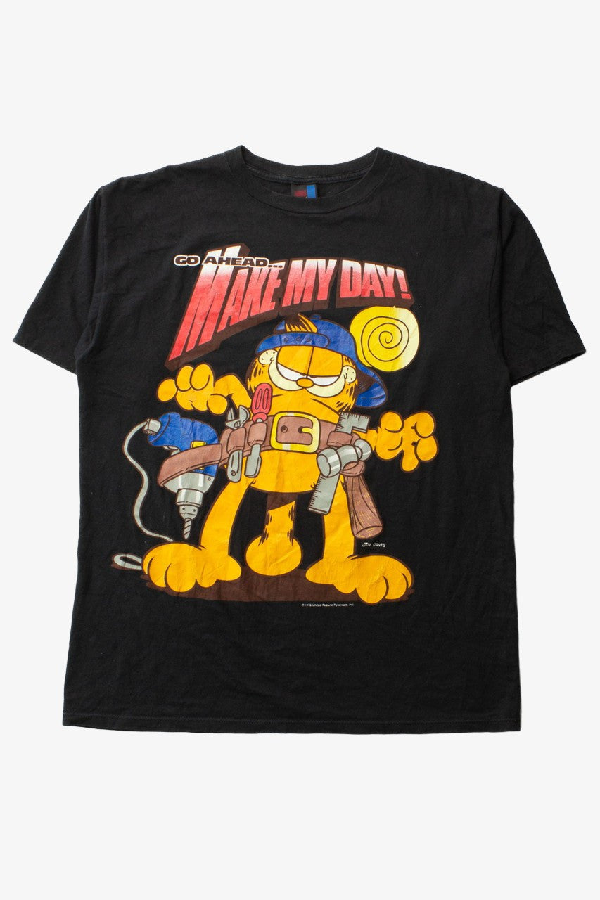 Vintage Garfield Make My Day T-Shirt (1990s)