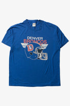 Vintage Denver Broncos Helmet T-Shirt (1980s)