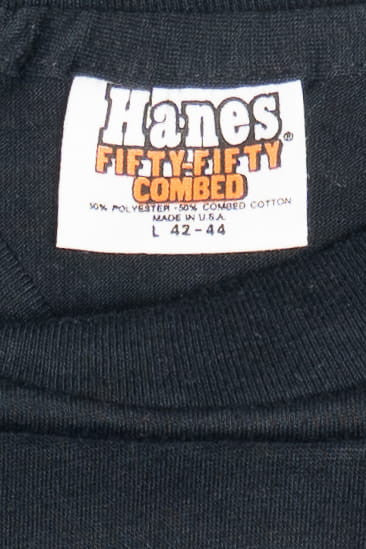 Vintage "Celina Wine Store" Paper Thin Hanes Fifty-Fifty T-Shirt (1980s)