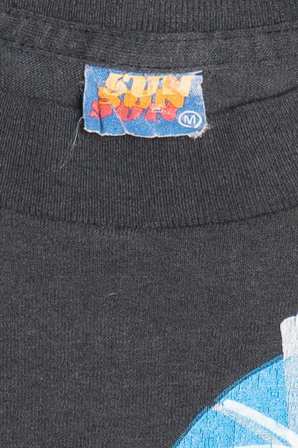 Vintage Distressed "Waikiki Sun And Surf Club" Windsurfing Paper Thin T-Shirt (1980s)