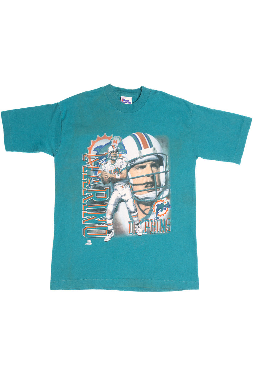 Vintage "Marino" Miami Dolphins Quarterback Pro Player T-Shirt (1990s)