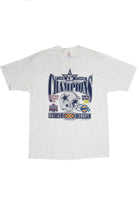 Vintage 1995 "Five Time Super Bowl Champions" Dallas Cowboys T-Shirt (1990s)