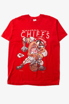 Vintage Taz KC Chiefs Single Stitch T-Shirt (1996)