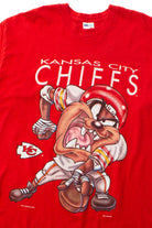 Vintage Taz KC Chiefs Single Stitch T-Shirt (1996)