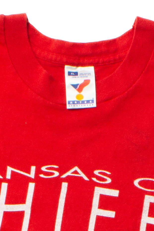 Vintage Taz KC Chiefs Single Stitch T-Shirt (1996)