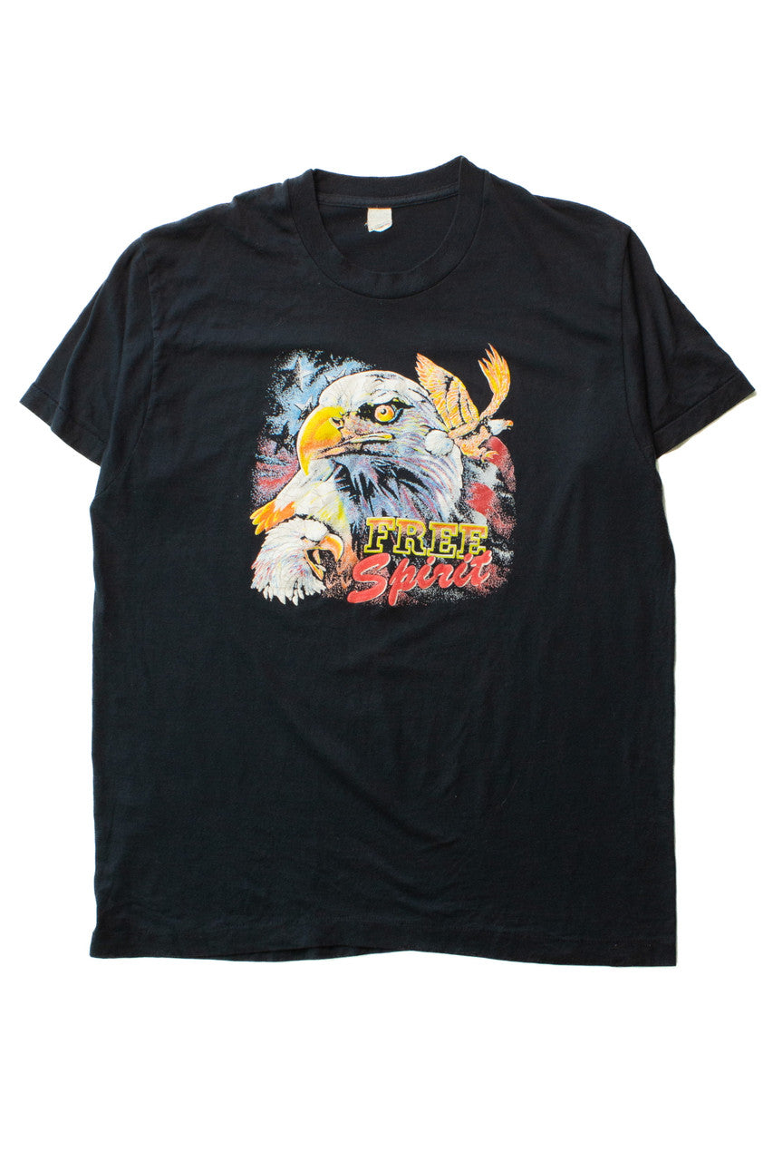 Vintage Free Spirit Single Stitch T-Shirt (1980s)