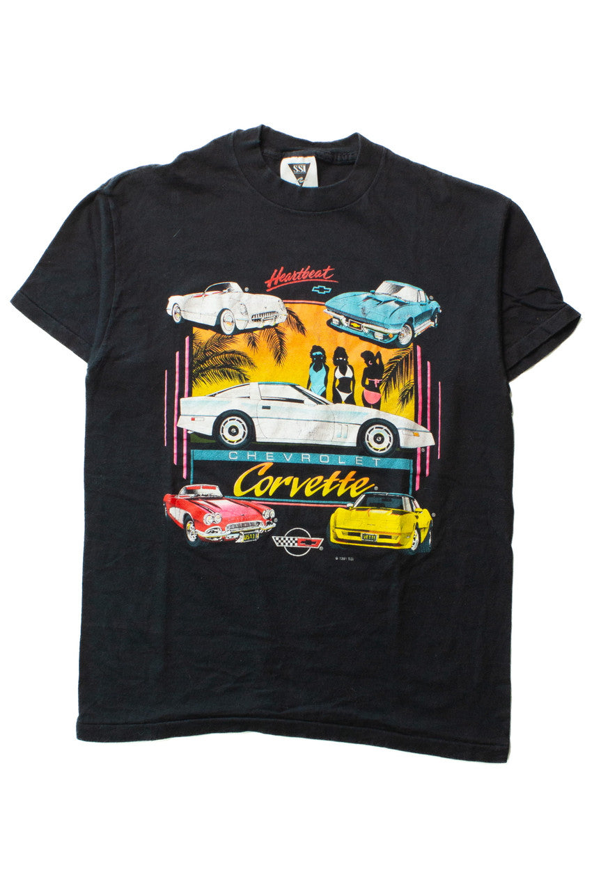 Vintage Chevrolet Corvette Single Stitch T-Shirt (1991)