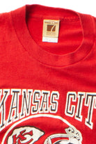 Vintage Kansas City Chiefs Single Stitch T-Shirt (1980s)