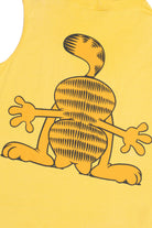 Vintage Upside Down "Garfield" Front/Back Print Hoodie T-Shirt