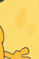 Vintage Upside Down "Garfield" Front/Back Print Hoodie T-Shirt